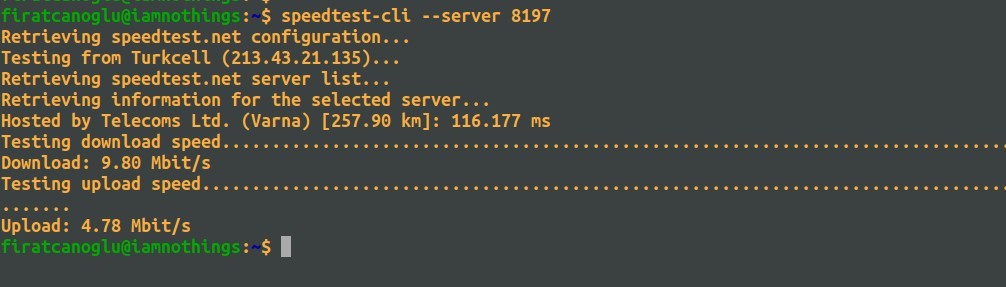 speedtest-cli-Test-Linux-internet-Speed-Against-Server
